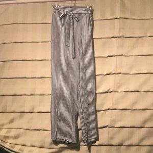Palazzo pant with tie